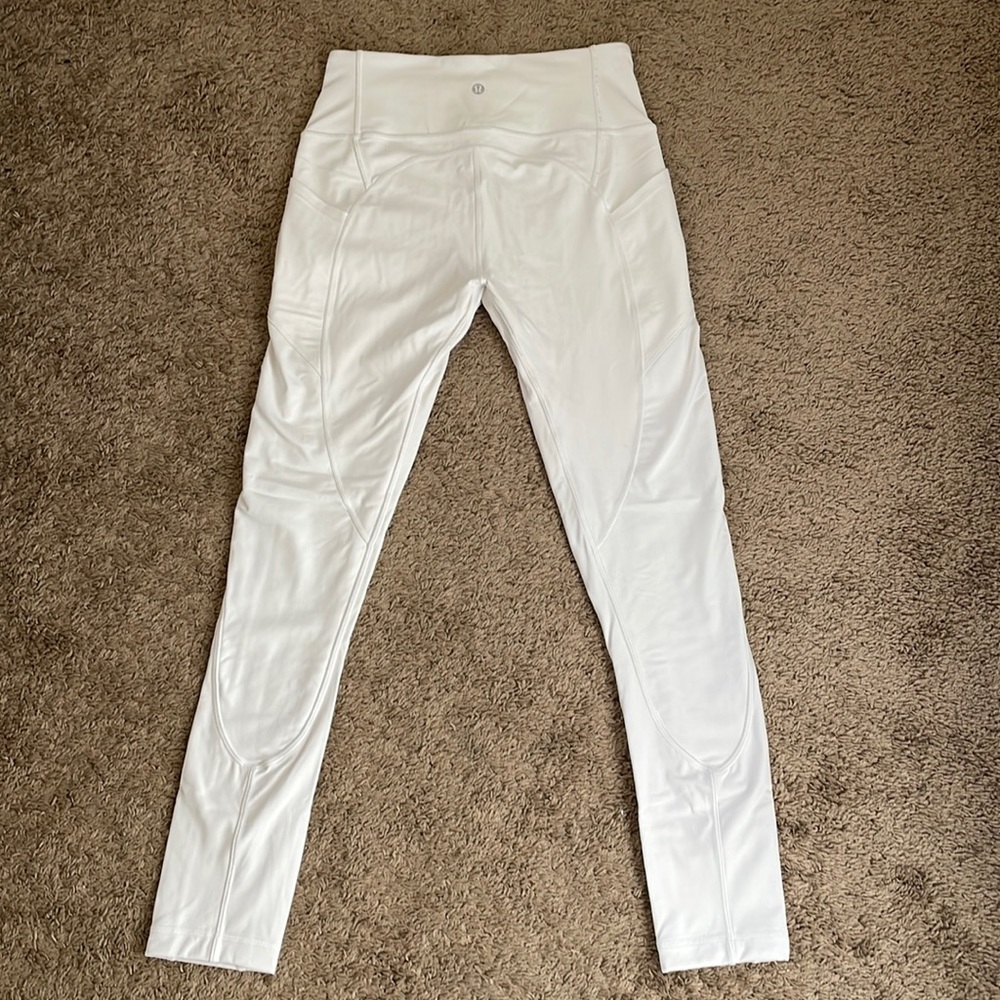 Lululemon high waisted pocket ankle leggings